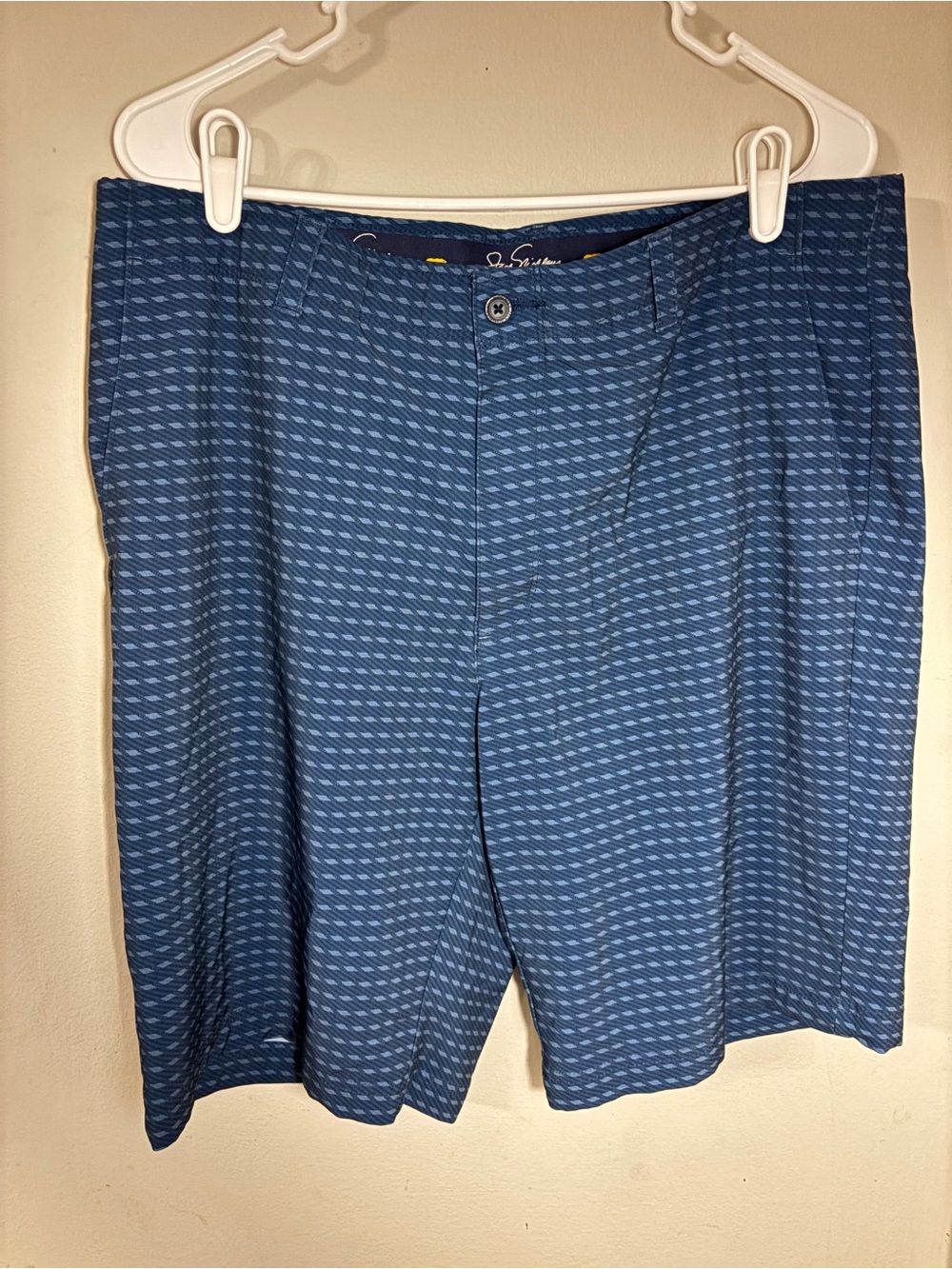 Jack Nicklaus Golf Shorts Men’s 36 Blue Performance Stretch 9” Inseam